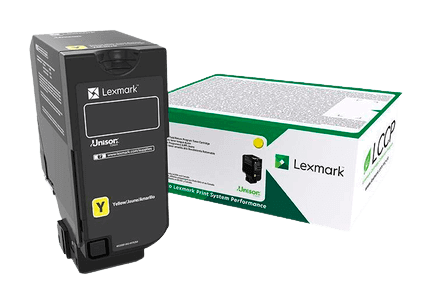 Lexmark 75B20Y0 gul original toner 10000 sider