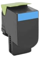 Lexmark 802C cyan original toner 1000 sider (80C20C0)