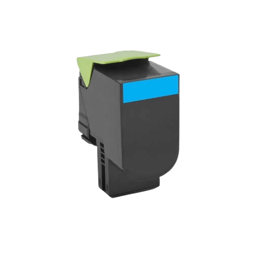 Lexmark 802SC XL cyan kompatibel toner 2000 sider (80C2SC0)