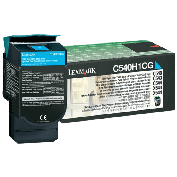 Lexmark C540H1CG cyan original toner 2000 sider