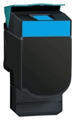 Lexmark C540H2CG cyan kompatibel toner 2000 sider