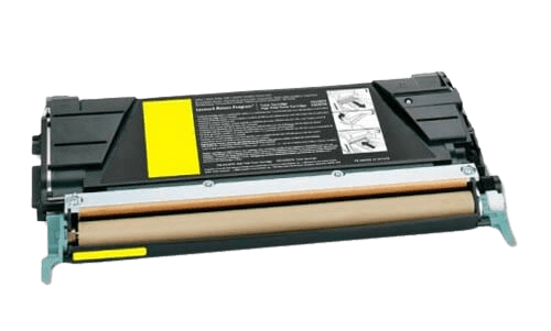 Lexmark C734 gul kompatibel toner 6000 sider (C734A1YG)