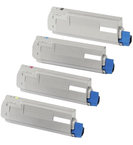 OKI 43865724 4 stk. rabattpaket toner 26000 sider - kompatibel