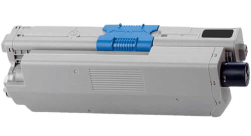 OKI 44469803 svart kompatibel toner 3500 sider