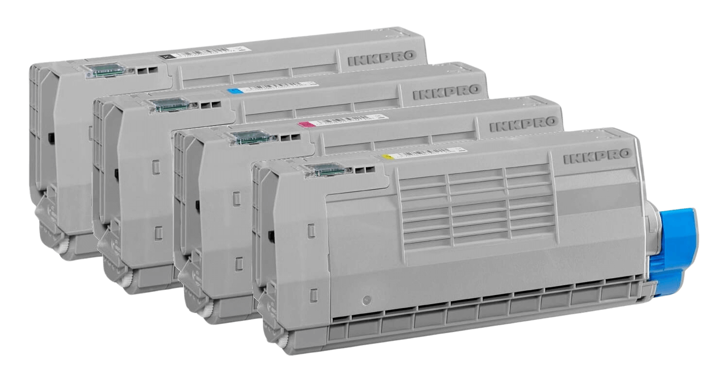 OKI 46507616 4 stk. rabattpaket toner 45500 sider - kompatibel