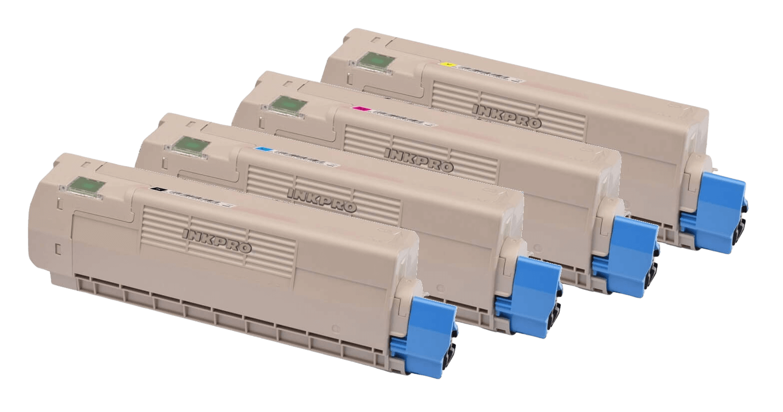 OKI C 612 4 stk. rabattpaket toner 26000 sider - kompatibel