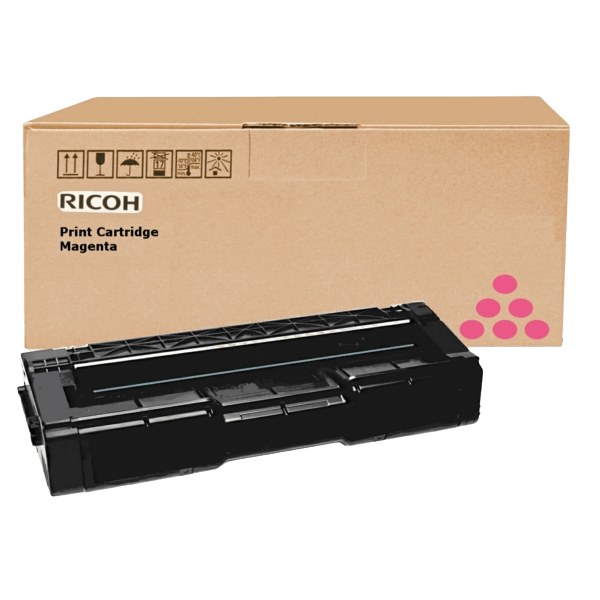 Ricoh TYPE SPC 310 HE XL magenta original toner 6000 sider (406481 / 407636)