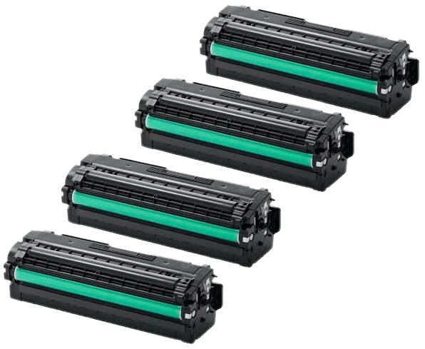 Samsung CLT-K505L 4 stk. rabattpaket toner 16500 sider - kompatibel