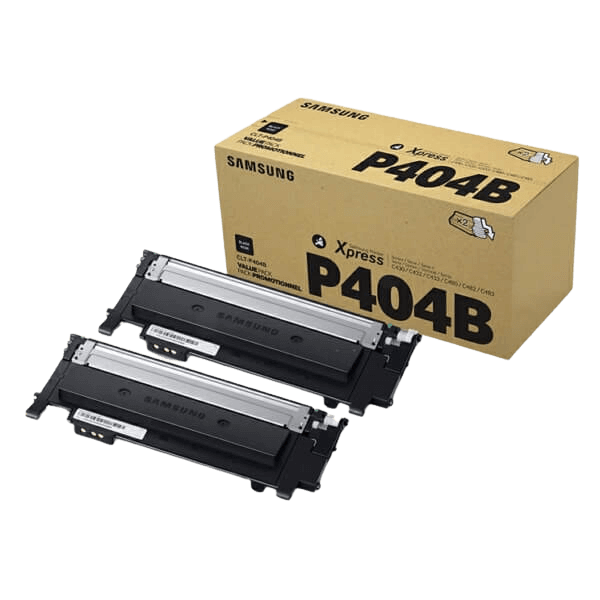 Samsung CLT-P404B twin pack svart original toner 3000 sider (SU364A)