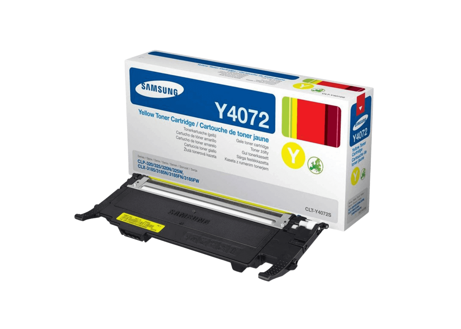 Samsung CLT-Y4072S gul original toner 1000 sider (SU472A)