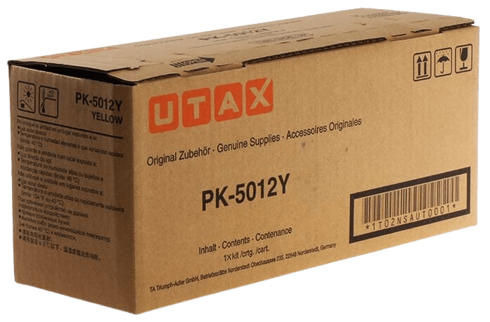 UTAX PK-5012Y gul original toner 10000 sider (1T02NSAUT0)