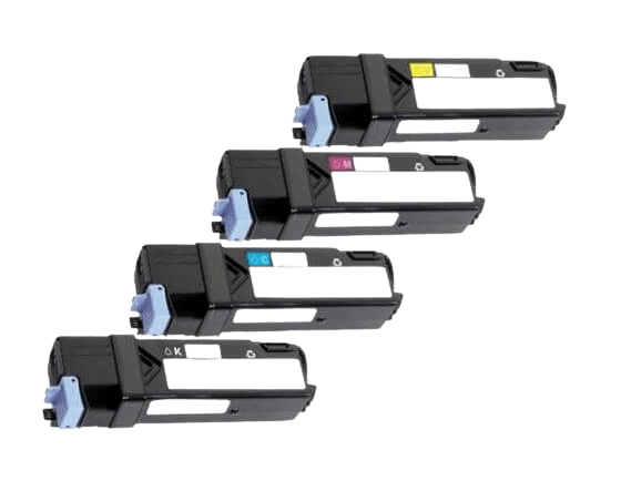 Xerox Phaser 6125 4 stk. rabattpaket toner 5000 sider - kompatibel