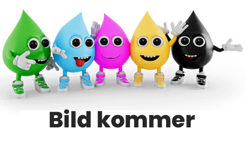 Brother TZe-233 12 mm x 8 m Blå text / Vit tejp kompatibel tejp